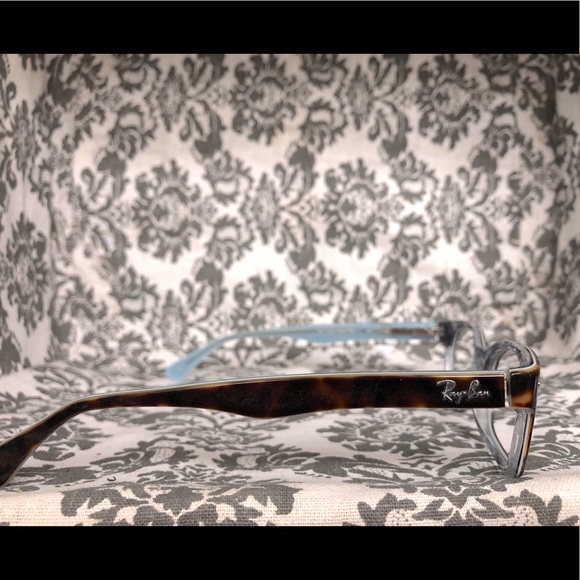 Ray-Ban Eyeglass Frames in Tortoise with blue - Picture 1 of 7
